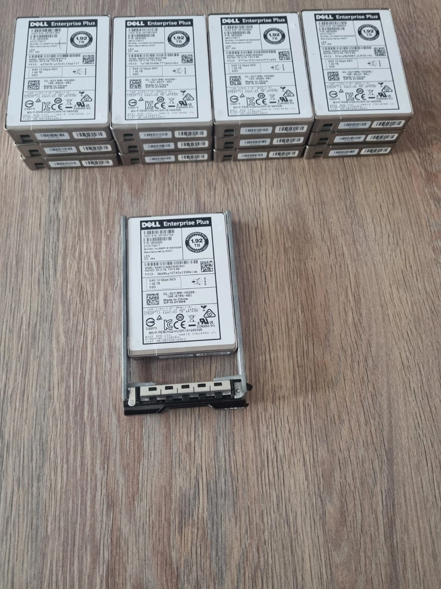 Disque dur HPE 1To SAS 7,2K 2,5 SC 765464-B21