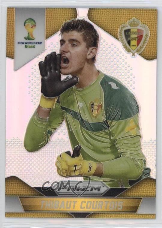 2014 Panini Prizm World Cup Silver Prizm Thibaut Courtois #18 01eh