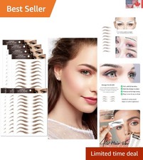Natural-Looking 4D Eyebrow Stickers - Long-Lasting Waterproof Beauty Solution