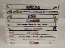 Nintendo Wii Video Game Lot: Karaoke Revolution & More! (2 Lbs.)