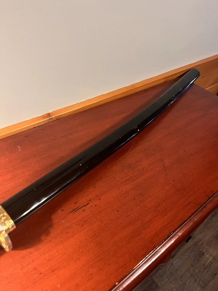 Japanese Wakizashi Decorative Sword- Dragon Theme- Reproduction-Heavy - Image 2 of 4