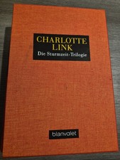 Charlotte Link, Die Sturmzeit Trilogie, Sonderausgabe, Erstausgabe mit Schuber