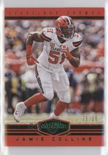 2017 Panini Plates & Patches Red 5/10 Jamie Collins #47 le6