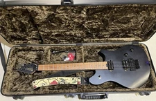 NEW- EVH Wolfgang Standard Electric Guitar Matte Black With Gator Hard Case