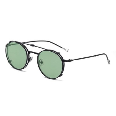 Flipup Gläser mit polarisierten Sonnenbrillen Lens Clip auf Sonnenbrillen für...