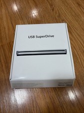 Apple USB SuperDrive A1379 MD564ZM/A External CD DVD Drive w/ Original Box