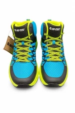 Workboots Men’s- Hi-Tec Demolisher Mid Shocking Orane/Yellow/Black Size 9.5