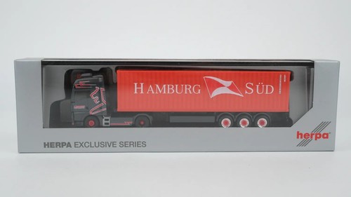 Herpa 1/87 944625 MAN TGX XXL semirremolque contenedor "Oehlrich" | Condition: Gebraucht