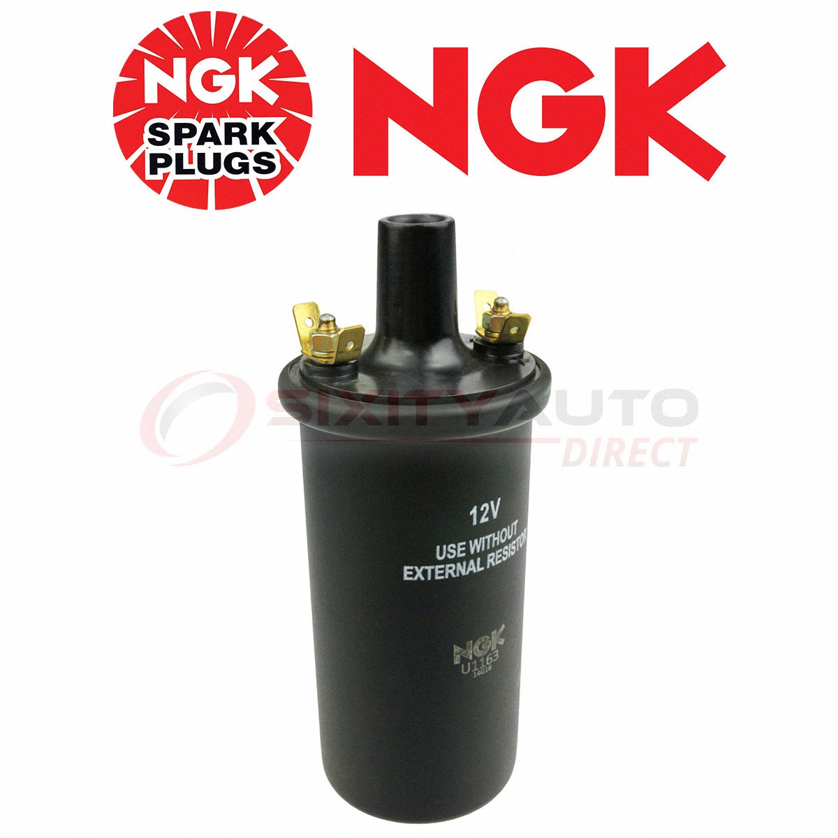NGK Ignition Coil for 1957-1958 Jaguar Mark VIII 3.4L L6 - Spark Plug Wire tp