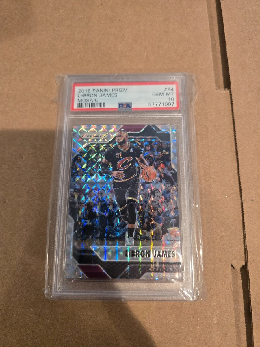 2016-17 Panini Prizm Mosaic - LeBron James #64 - огромный выбор по