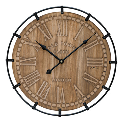 Wanduhr Maior - Multicolor - Eisen - 40 x 40 x 3 cm