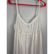 chinese dress ladies White Evita Linen Draped Dress