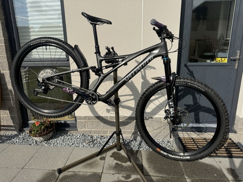 2021 Specialized Stumpjumper Comp Carbon 29 – S3 - Smoke Cool Grey - Invisiframe