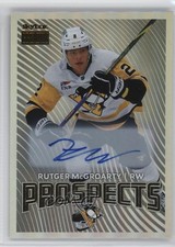 2024 Skybox Metal Universe Premium Prospects Rutger McGroarty #PP-32 Auto 1f31