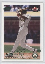 2002 Fleer Triple Crown Batting Average Green Foil 256/282 Jermaine Dye #102 0u7