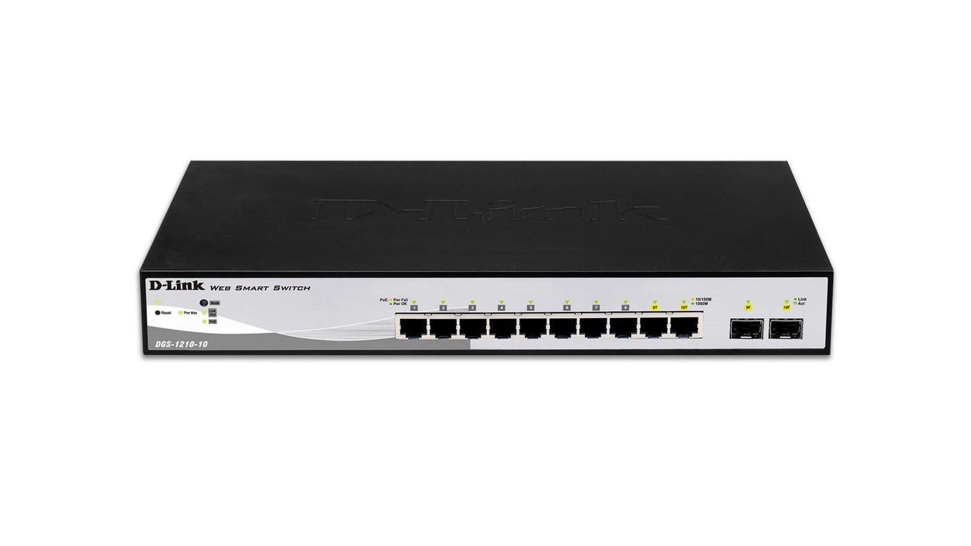 D-Link DGS-1210-10/E 10-Port Gigabit Smart Switch