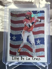 2025 Topps Archives Elly De La Cruz 1995 Cyberstats #95C-18 Cincinnati Reds