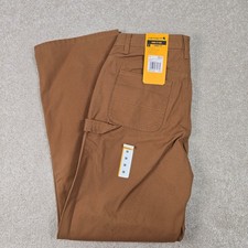 Carhartt Kids Size 16 Brown Loose Fit Utility Bootcut Work Pants BN8311-B NWT