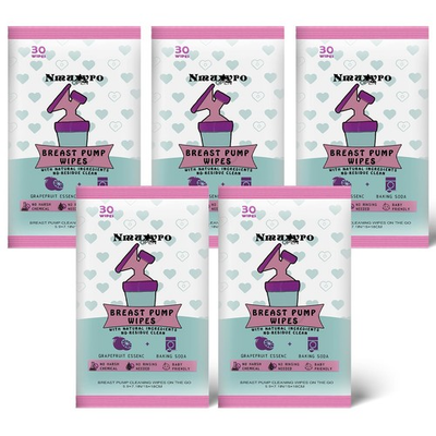 #ad Breast Pump Wipes Quick Clean Natural Pump Parts Cleaning On The Go Reseala... $21.33