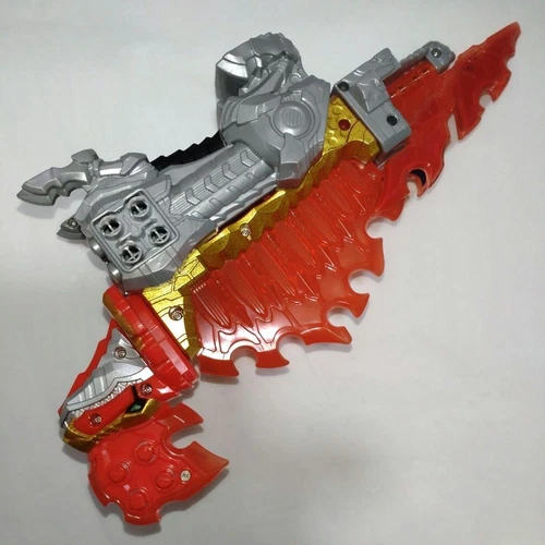 Power Rangers Dino Fury Ryusoulger DX Dime Volcano Dimetro Blazing Megazord Used - Picture 6 of 9
