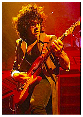 GARY MOORE - 5''X7'' PHOTOGRAPH
