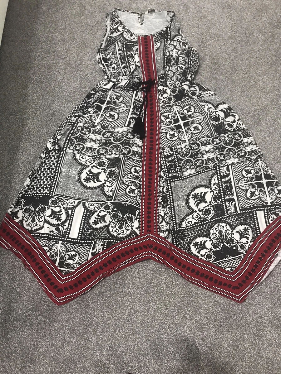 Peacocks hanky hem dress online
