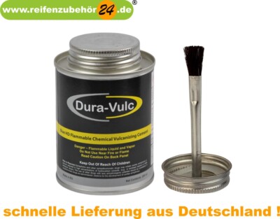 Dura Vulc Cement für Pilze Minicombi A6 Tube Reparaturpflaster Vulkanisation RAD
