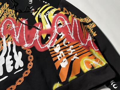 Jaded London Printed Hoodie XS | eBay