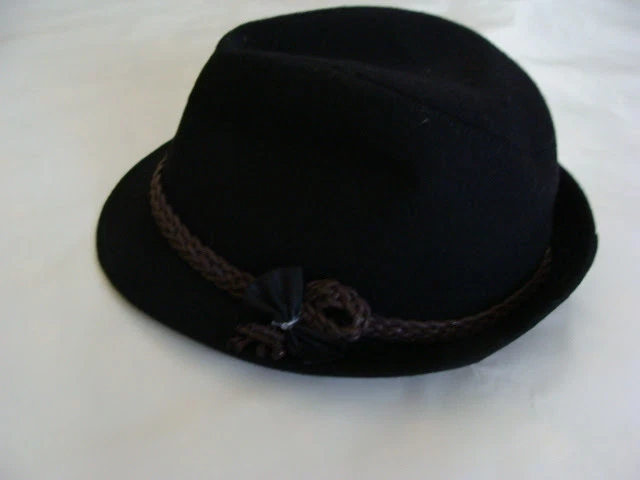 Sombreros Magid para mujer sombrero Fedora negro RN 90894 Foto 2 de 4