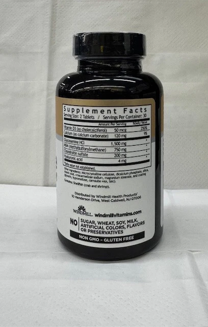 Windmill Glucosamina con Condroitina y MSM, 60 Comprimidos Foto 2 de 3