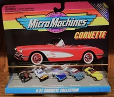Micro Machines 5 Car #31 Corvette Collection Set 75030 *NEW**UNOPENED*
