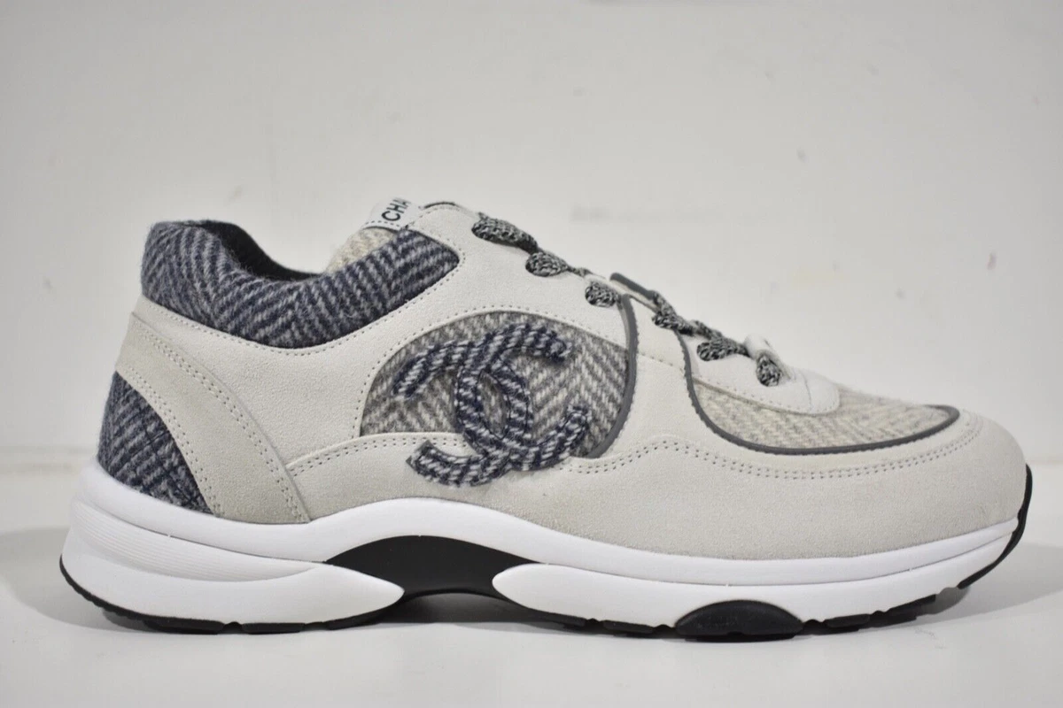 Chanel Low Top Trainer CC Grey - Gray - Low-top Sneakers