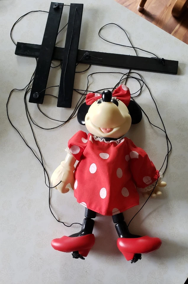 MARIONETA MARIONETA DISNEY MINNIE MOUSE 11"" DE ALTO SIN FECHA Foto 4 de 4