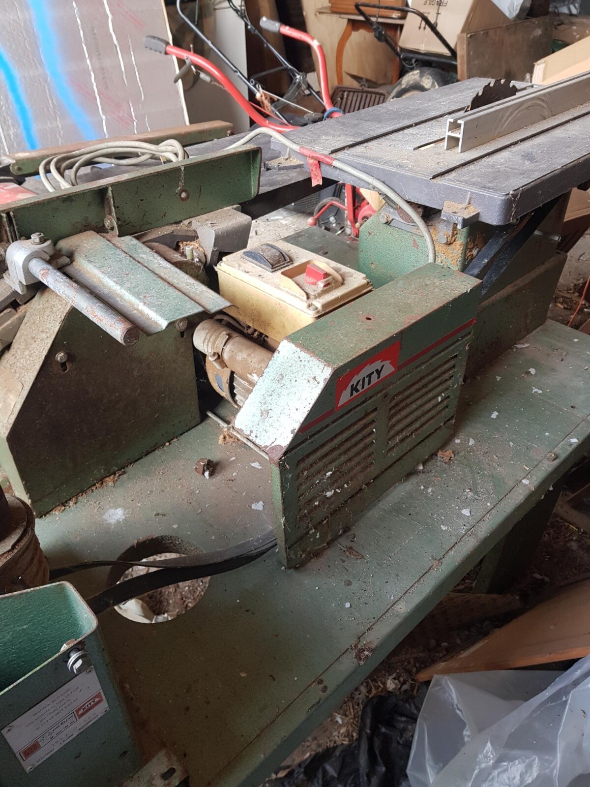 Vintage KITY K5 combination machine, woodworking machine eBay