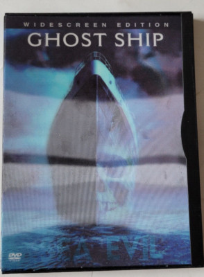 Ghost Ship DVD 2002 Widescreen with Lenticular (3D) Cover