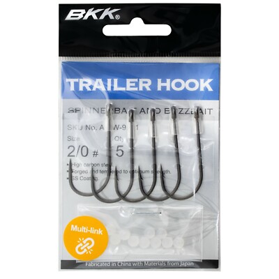 BKK Trailer Hook Spinnerbait Chatterbait Stinger Haken Zusatzhaken
