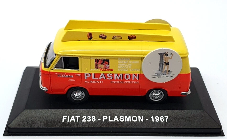 Altaya 1/43 Scale AL7921T - 1967 Fiat 238 Plasmon - Yellow/Orange - Изображение 4 из 4