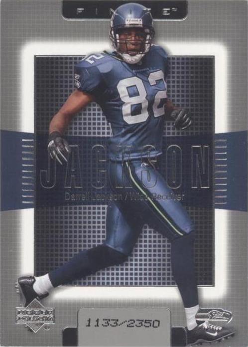 2003 Upper Deck Finite Darrell Jackson #60 - 1 of 2