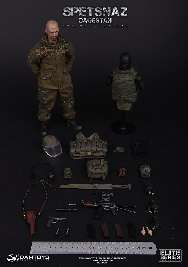 Damtoys 78020 Spetsnaz Dagestan 1/6 Scale Action Figure Model