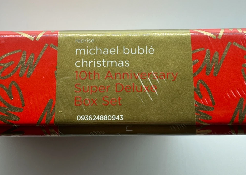 Michael Bublé Christmas 10th Anniversary Super Deluxe Box LP CD DVD NEU Limited - Bild 3 von 3