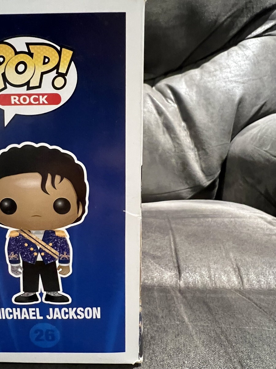 Funko POP! Rock Michael Jackson #26 Vaulted Rare Vinyl Figure. | eBay