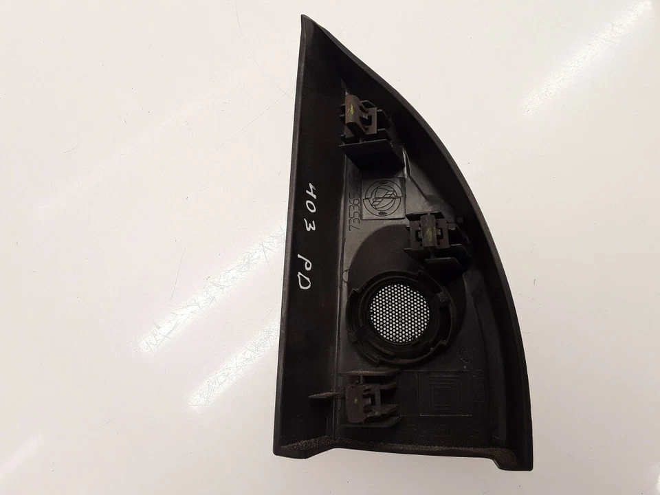 Fiat Croma 2006 LHD 1.9jtd 110kw Front left door speaker surround trim 735365435 - Image 3 of 3