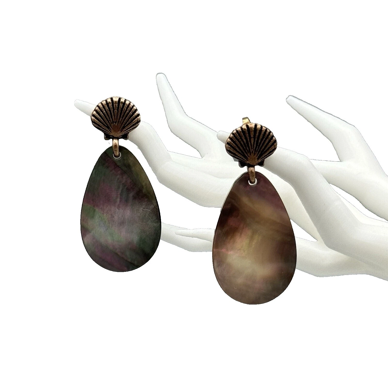 Shell Rose Gold Filled Fashion Earrings