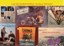 Laser Disc still in plastic Excellent Condition You Pick