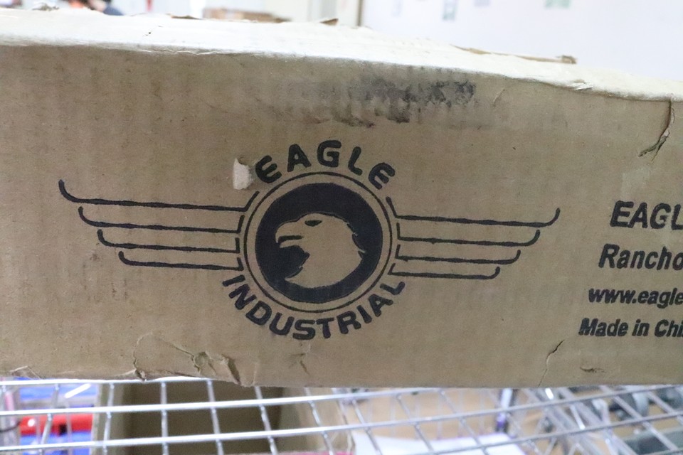 Eagle Industrial Overhead Garage Storage Rack and Accessories Kit SB