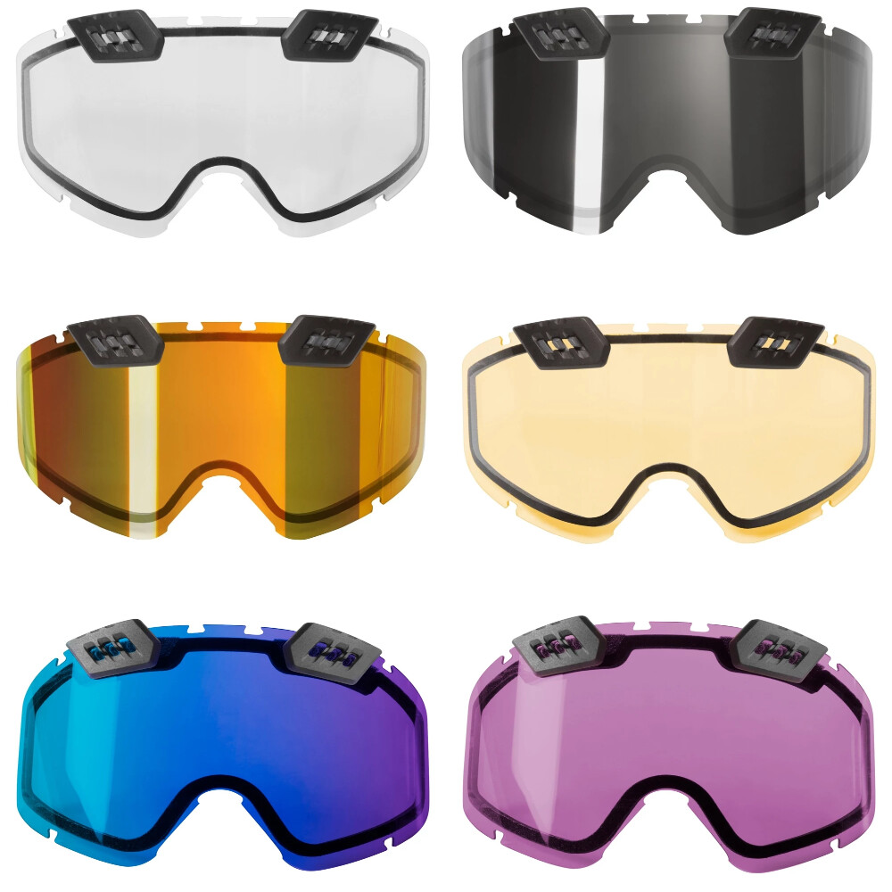 CKX Titan 210° Controlled Ventilation Double Snow Goggle Lens | eBay