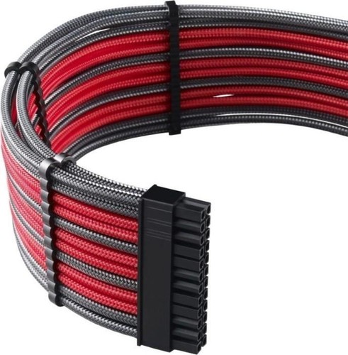 CableMod PRO ModMesh RT-Series ASUS ROG / Seasonic Cable Kits - carbon/rot,Kabel - Bild 2 von 4