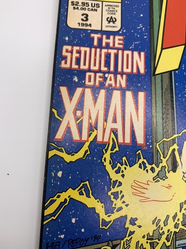 X-Men #3 w/ Magneto - December 1991 Newsstand Variant w/ Annual 3 Included - Foto 8 di 13