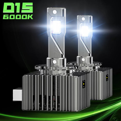 Pair D1S/D1R LED Headlight Low Beam Bulbs 6000K Kit For 2005-2013 Corvette C6