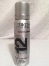 SALE! REDKEN FASHION WORK 12  FINISHING HAIR SPRAY 2.1 Oz Hairspray Travel Size